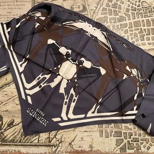 Hermès Paris Equestrian Silk Scarf